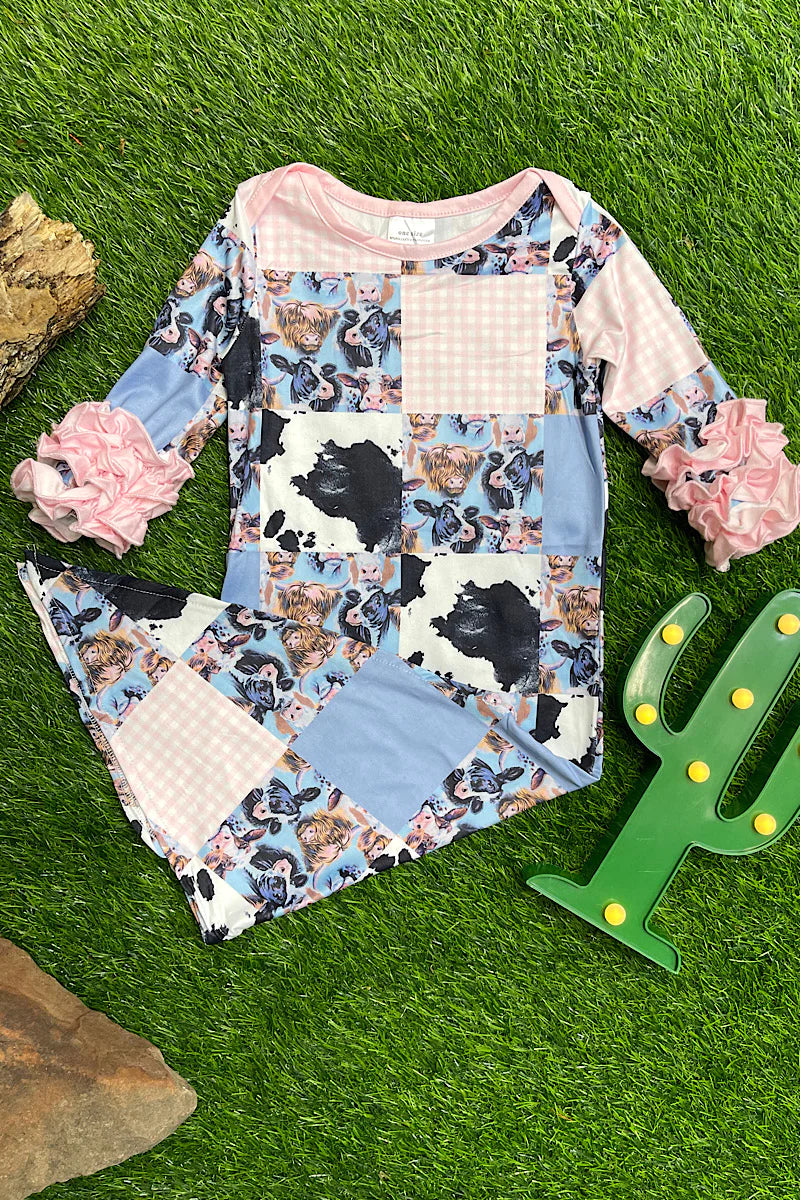 Baby Sleeper - Blue Sky Cow