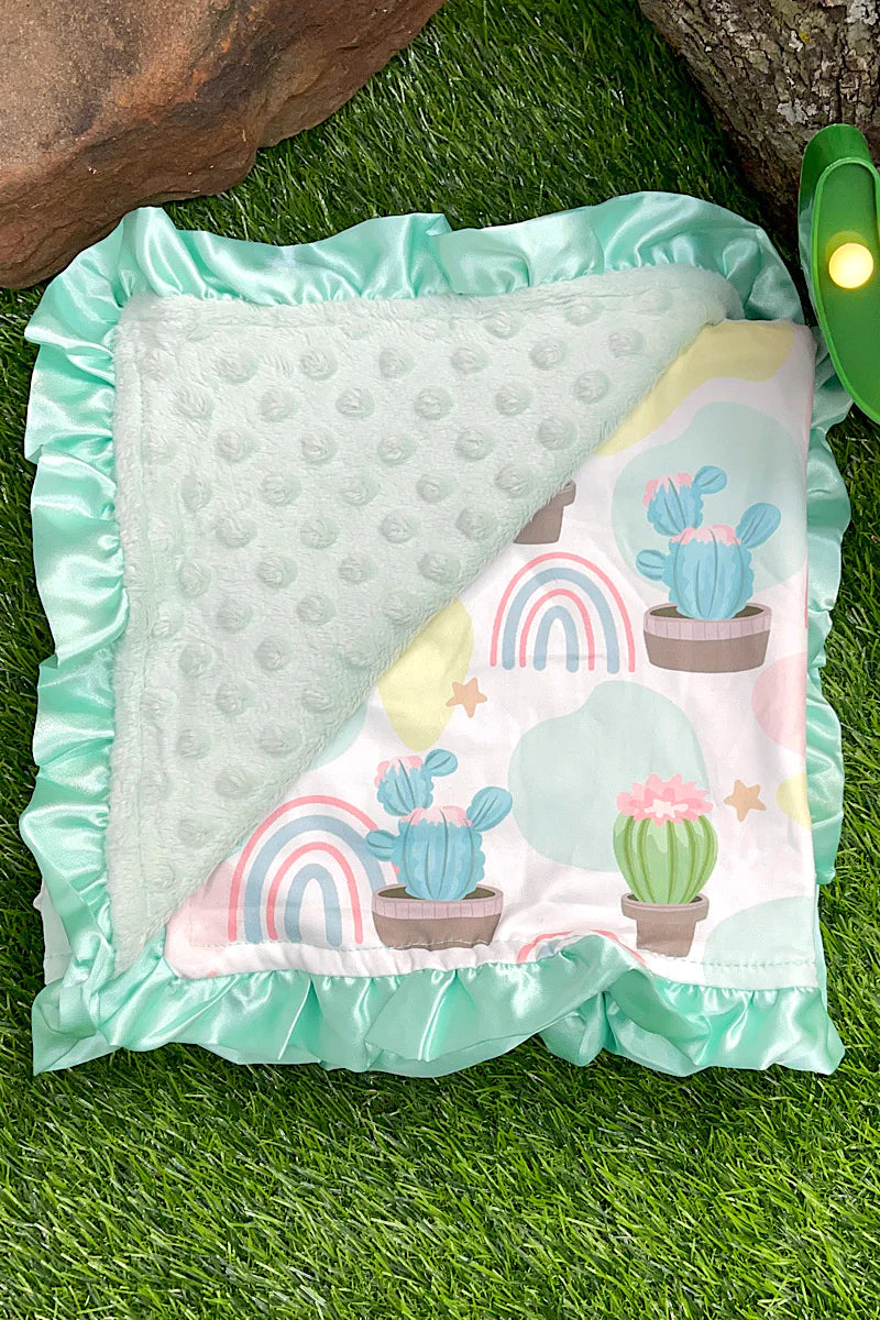 Baby Blanket - Succulent