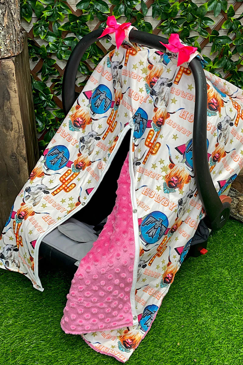 Car Seat Cover - Howdy Thunderbird