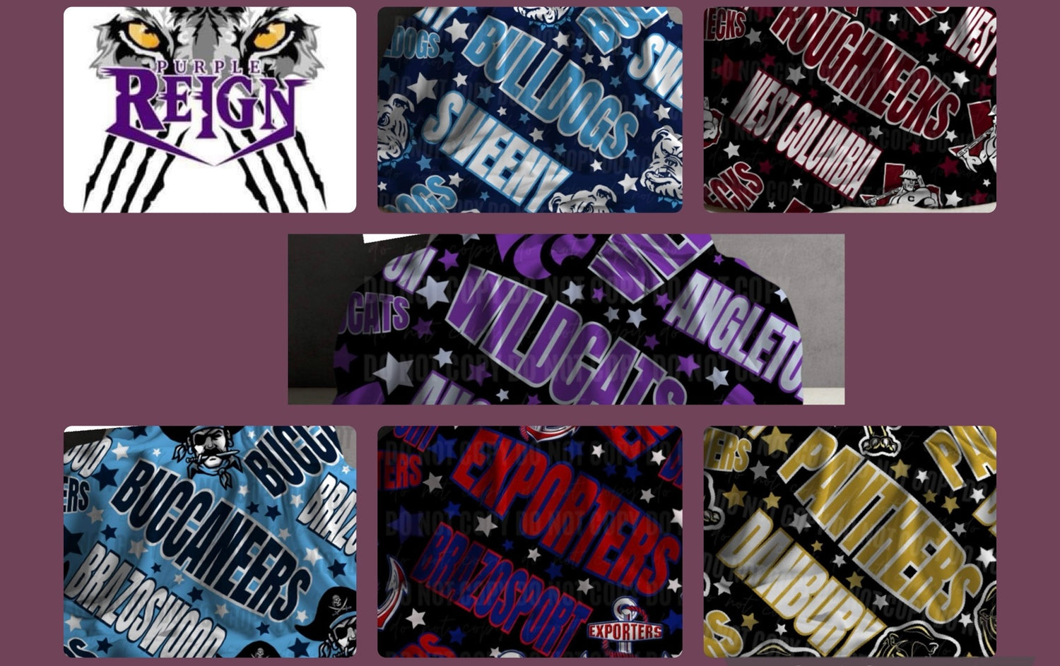 School Spirit Custom Blankets