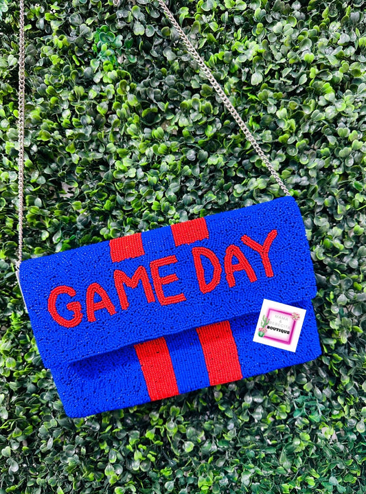 Game Day Beaded Purse