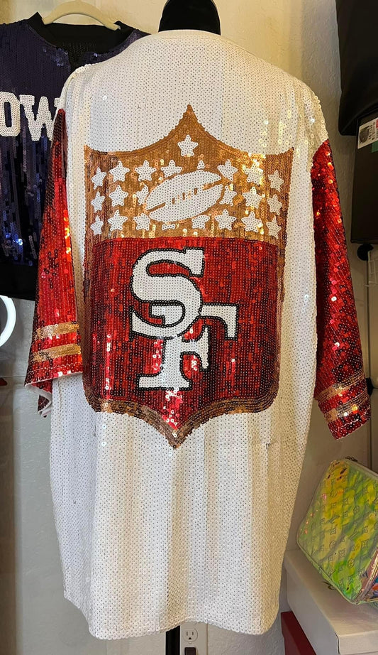 49ERS Sequin Dress (PRE-ORDER)