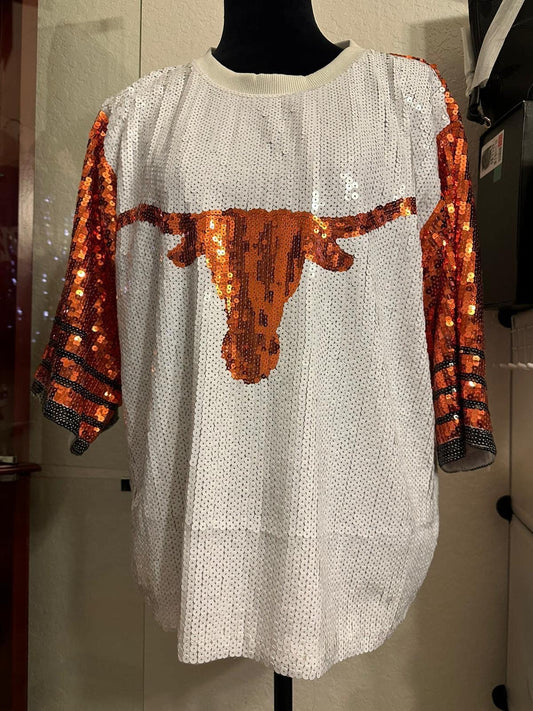 Longhorns Sequin Dress (PRE-ORDER)