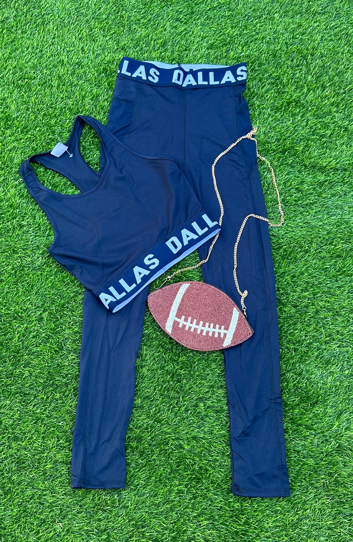 Game Day Dallas Legging & Sport Top 2PC Set