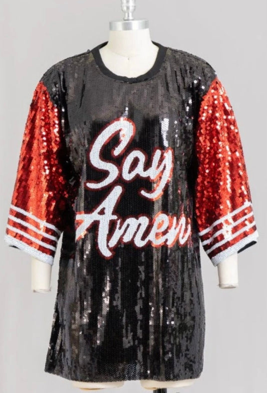 Say Amen Sequin Dress (PRE-ORDER)