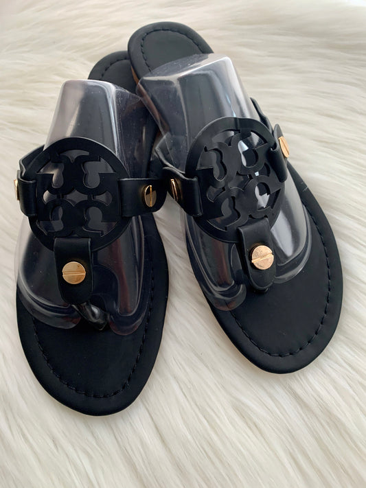 Matte Black Sandals