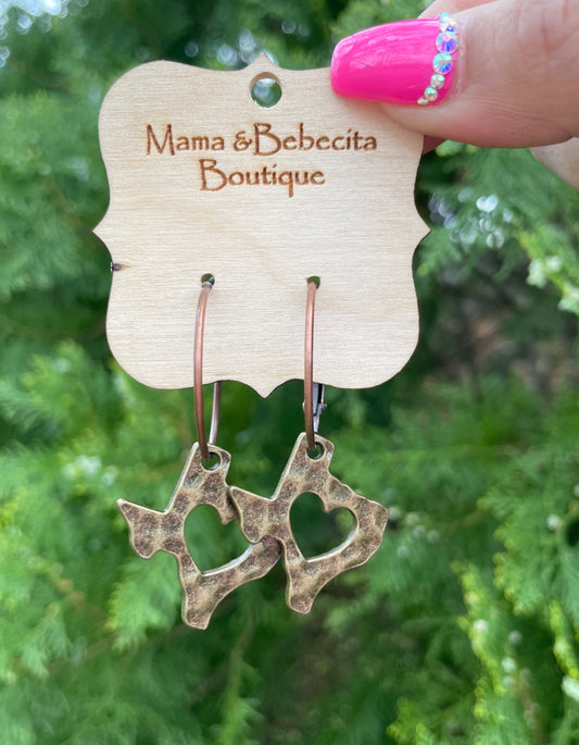 Texas Love Earrings