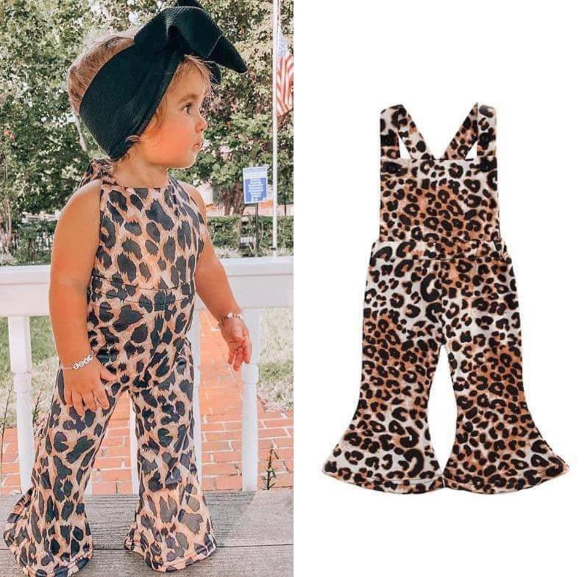 Leopard Romper