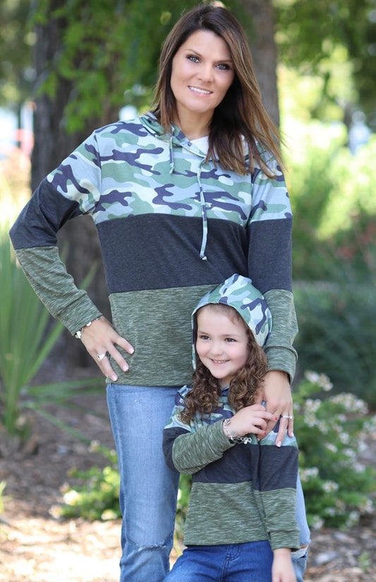 Mommy & Me Camo Hoodie (MINI)