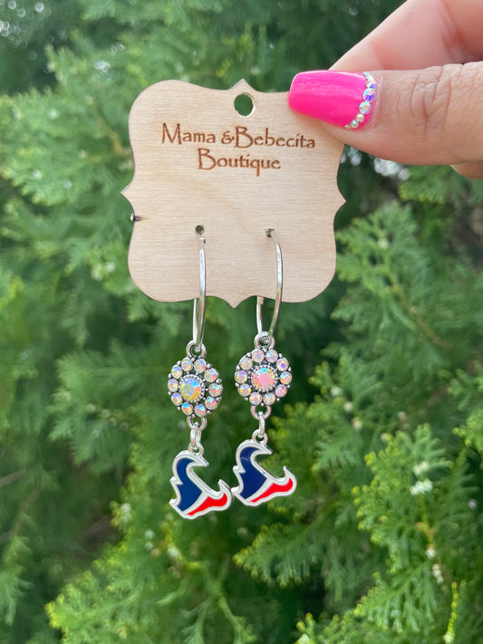 Earrings- Texans