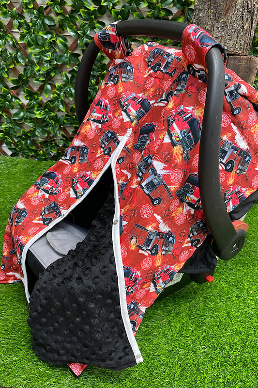Car Seat Cover - Firetruck