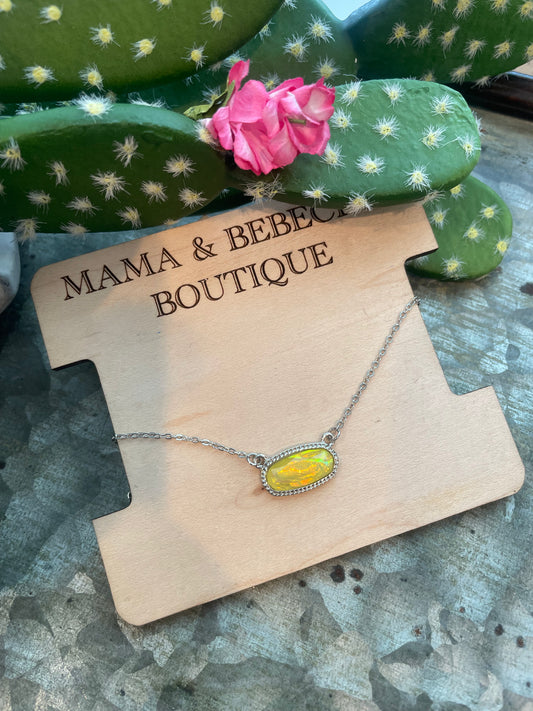 Yellow Necklace