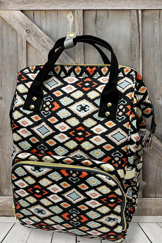 Aztec Bottle Insulated Diaper Bag