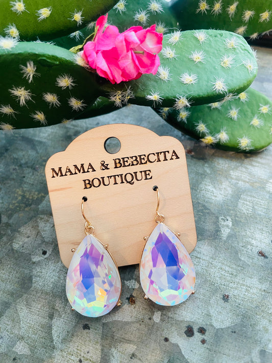 AB Tear drop Earrings