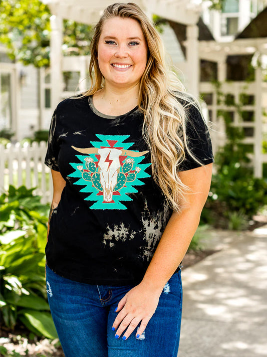 Western Skull Top