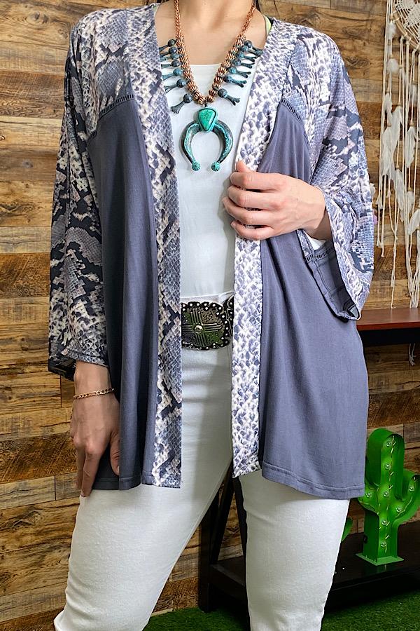 Grey Cardigan