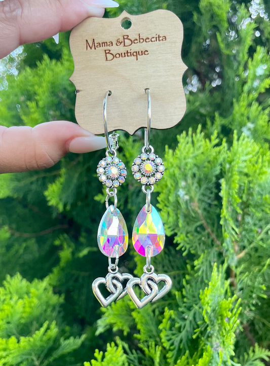 Earrings- AB Mother & Daughter Love