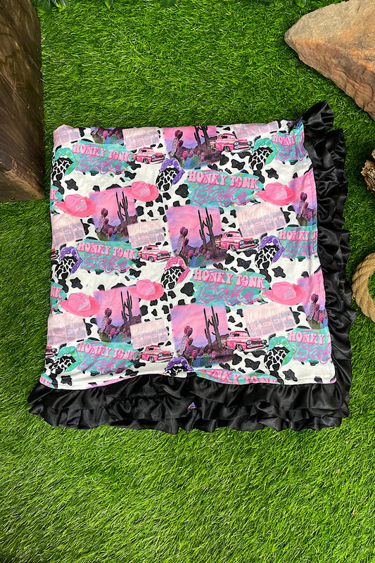 Baby Blanket - Mink Honky Tonk