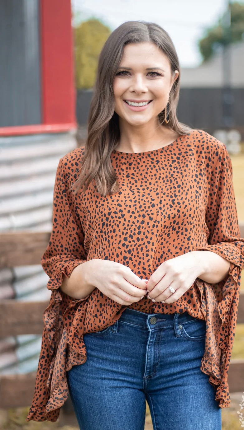 On The Spot Fringe Top