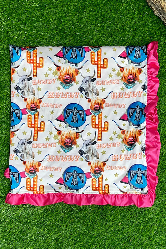 Baby Blanket - Howdy Thunderbird