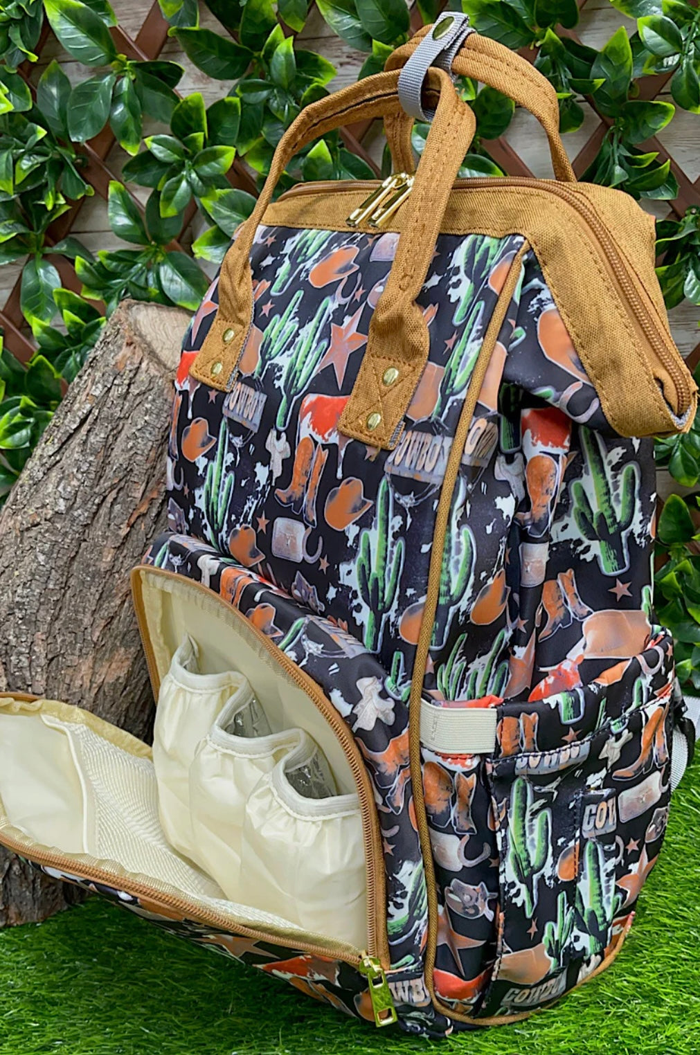 Cowboy Diaper Bag